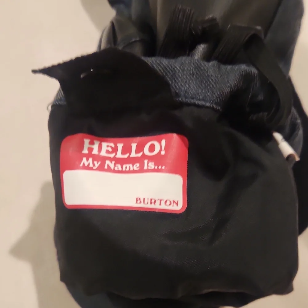 Burton Charcoal Gray Mittens